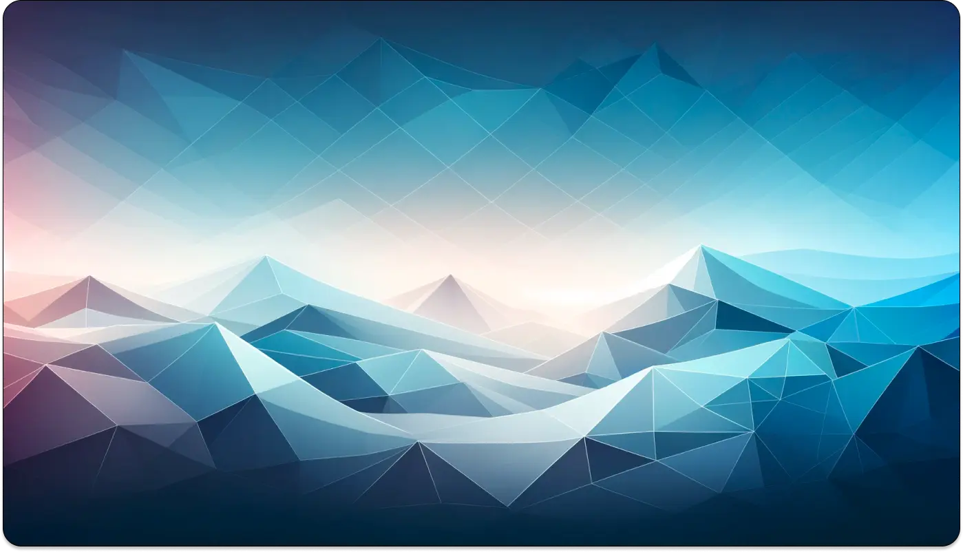Colourful mountain vector background